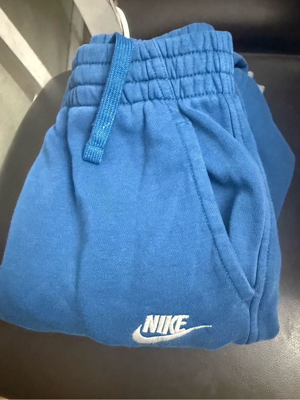 Nike Kids Royal Blue Fleece Joggers